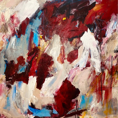 abstract painting by Shany Porras
