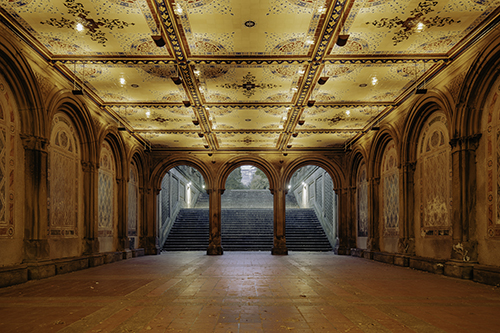 photograph of Bethesda Terrace by Adam Hong