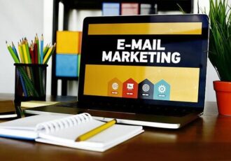 Computer with email marketing