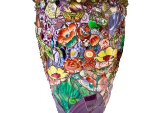 sculptural mosaic by Emma Cavell
