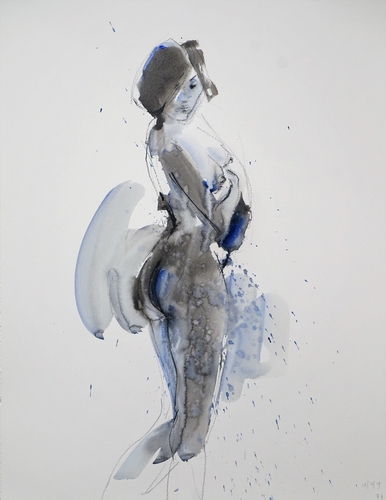 figurative drawing by Eric Saint Georges