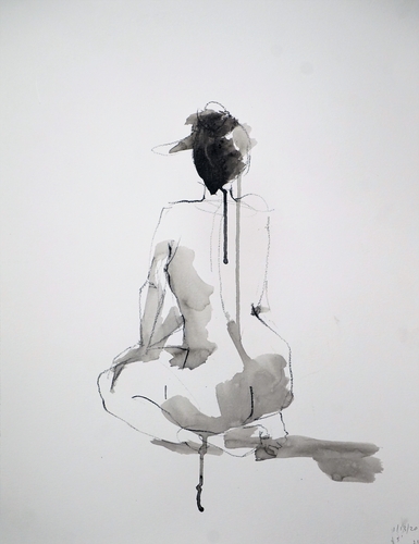figurative drawing by Eric Saint Georges