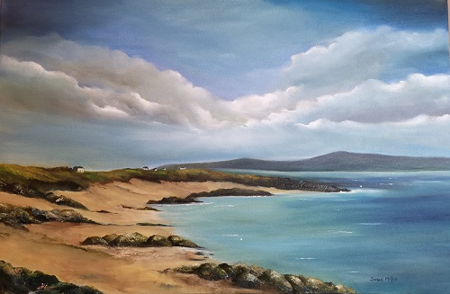 Irish landscape painting by Donna McGee