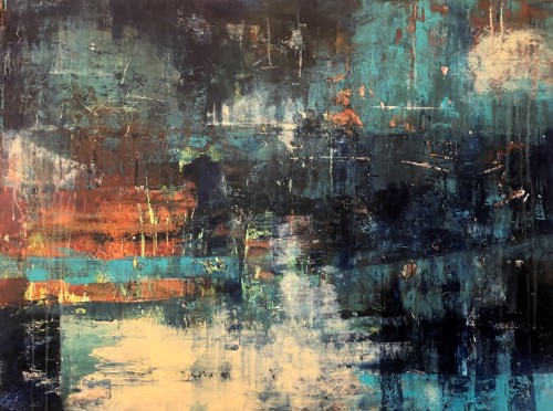 abstract painting by Jane Yuen Corich