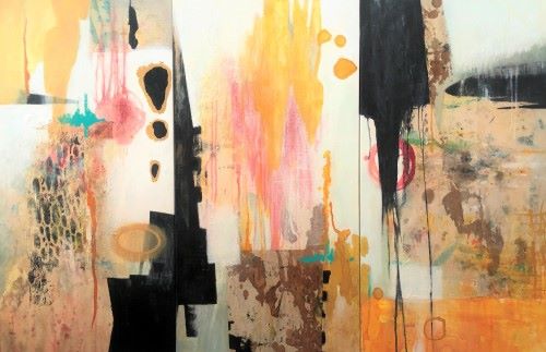 abstract painting by Jane Yuen Corich