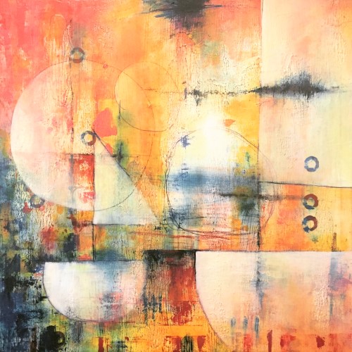 abstract painting by Jane Yuen Corich