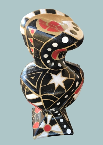 clay sculpture by Winifred Potenza