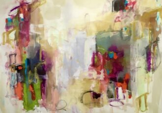 abstract painting by Linda Donohue