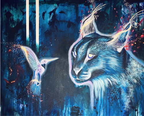 animal painting by Briana Fitzpatrick
