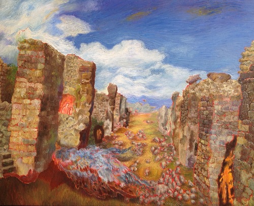 landscape painting by Joan Elizabeth Meyer