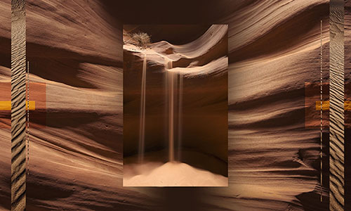 photograph of Antelope Canyon by Tom Grill