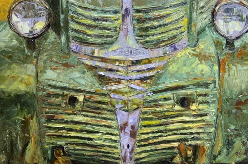 truck painting by Gale Suver