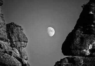 black and white landscape photography by Mark Basterfield