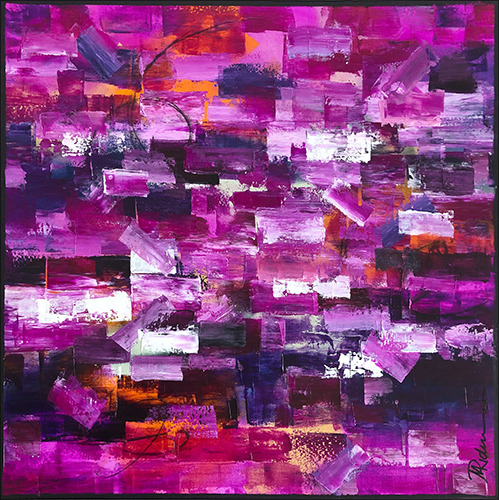 abstract painting by Merritt Richardson