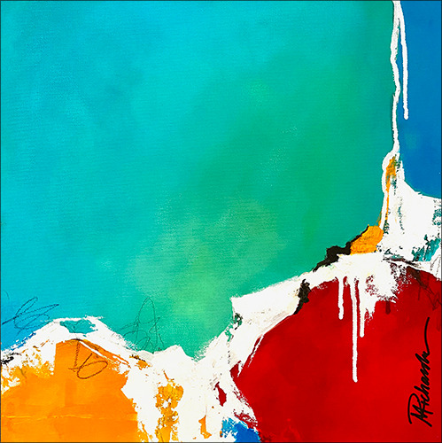 abstract painting by Merritt Richardson