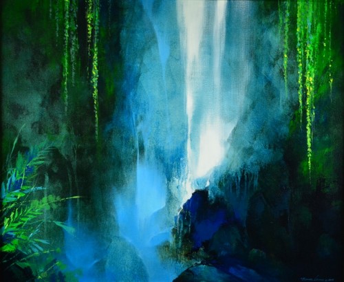 landscape painting by Thomas Leung