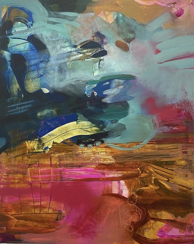 abstract painting by Anne Bedrick