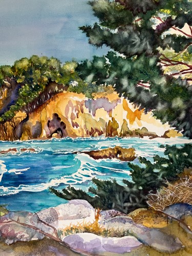 landscape watercolor by Carol Sue Witt