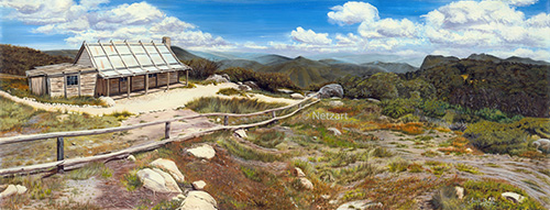 Australian landscape painting by Janette Doyle
