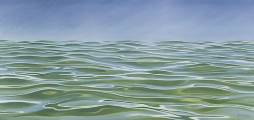 dipinto di paesaggio marino di Margaret Biggs