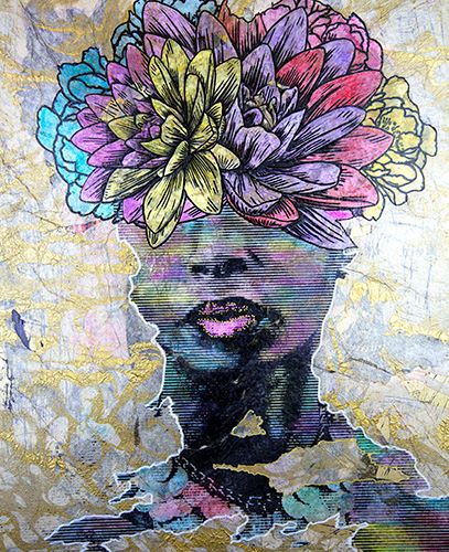 portrait of a woman by Sya Warfield