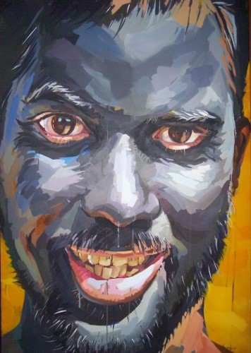 portrait painting by Alejandro Perez Dominguez