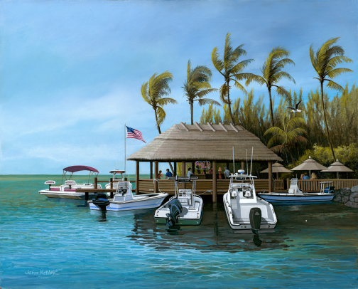 Paesaggio marino della Florida di John Ketley