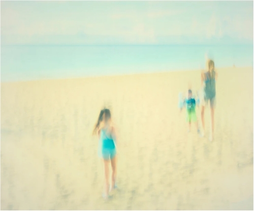 figurative beach scene photograph by Debbie Scott-Queenin