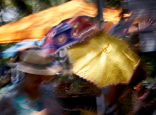 photograph of umbrellas by Debbie Scott-Queenin