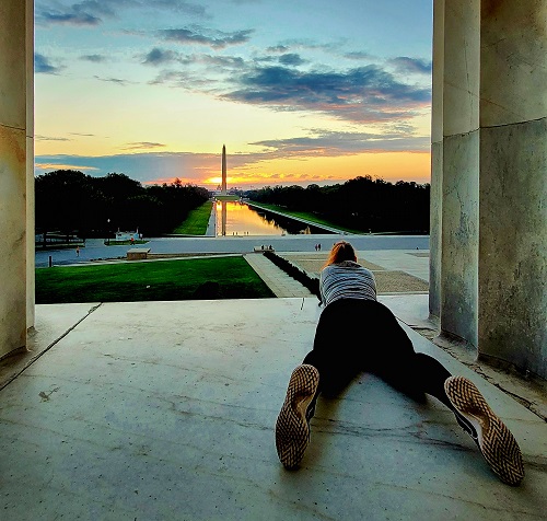 Washington, DC mall photo by Debbie Scott-Queenin