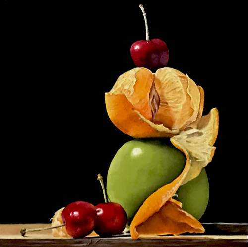 Still life of fruit