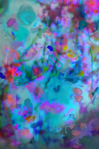 abstract digital photography and painting by Josephine Early