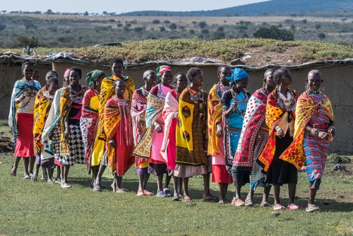 Photo of African Maasai woman