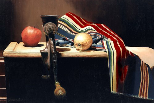 still life oil painting