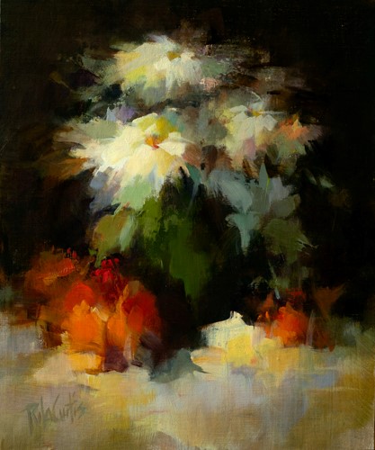 Oil painting still life