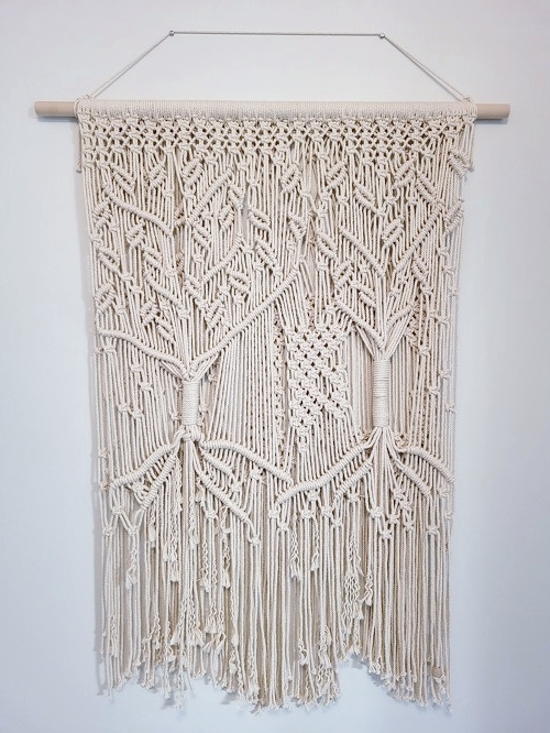 contemporary macrame by Debbie Packer