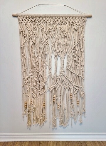 nature-inspired macrame design