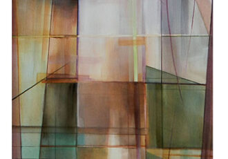 Contemporary abstract watercolor