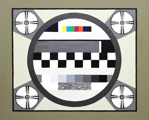 test pattern art by Ellen Alt