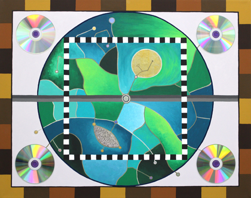 test pattern art by Ellen Alt