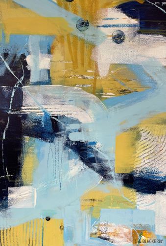 abstract art by painter Linda Blackerby