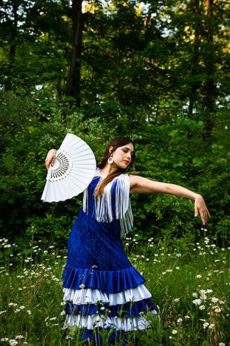 photo of a Flamenco dancer