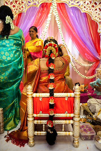 photo of a South Asian wedding ceremony