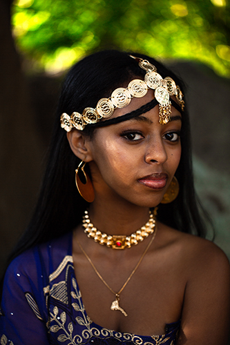 Photo of a young Eritrean woman