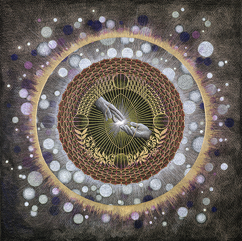 Mandala about human essence by Keiko Katsuta
