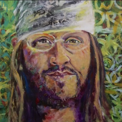 Portrait of David Foster Wallace by Kimberly McBride