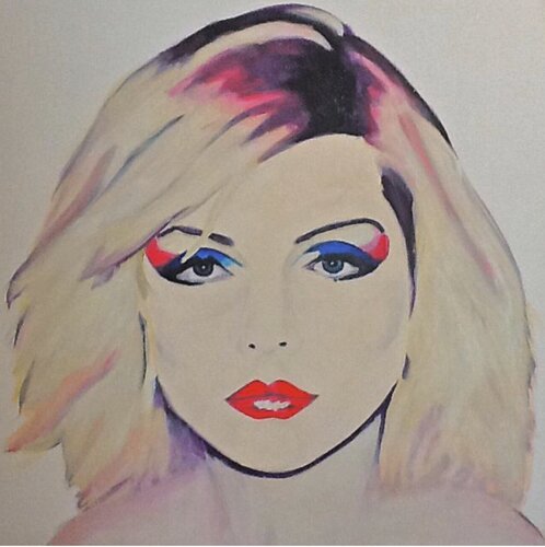 Portrait of Debbie Harry by Kimberly McBride