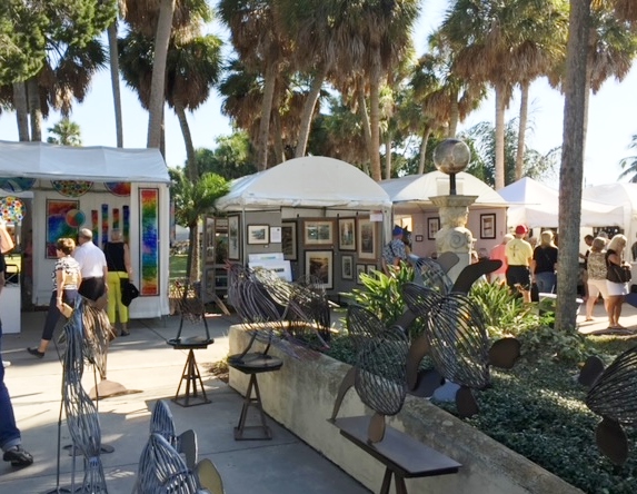 Outdoor art fair