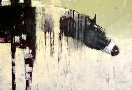 horse painting by Ruth Andre
