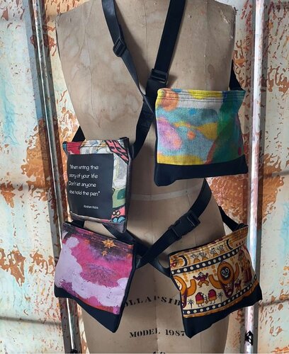 handmade textile handbags